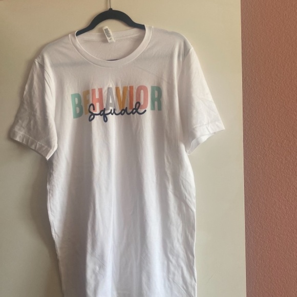 Behavior Squad White Tee-Shirt - Picture 3 of 4